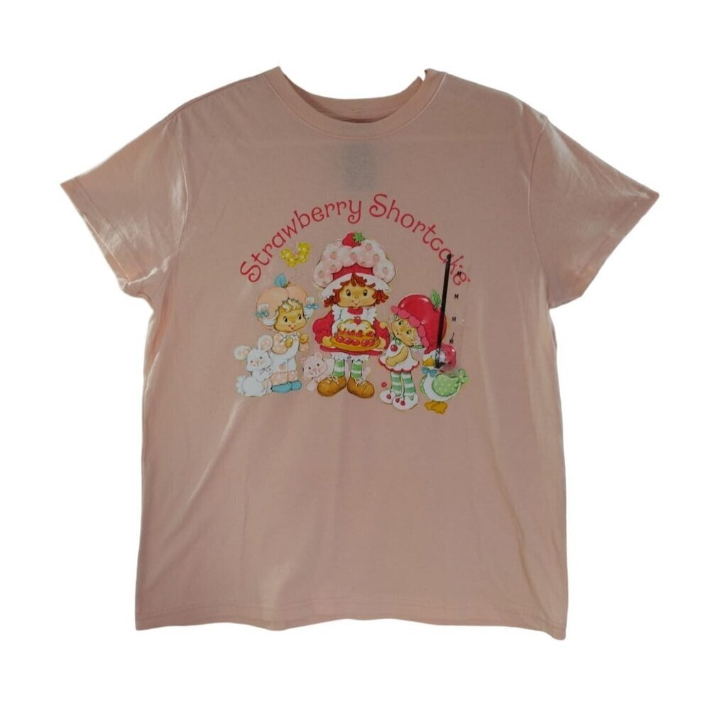 Strawberry Shortcake, Pullover with design, for women, size M, NWT Pink color.